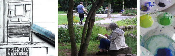 Urban Sketching – Die Stadt im Mittelpunkt