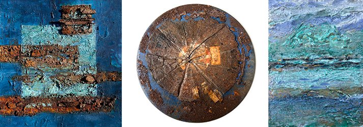 Experimente mit Rost und Patina