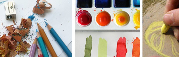 Aquarell und Zeichnen am Freitag