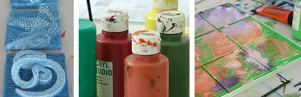 Wochenendworkshop: Aquarell, Acryl und Mischtechniken – Serienbilder Wochenendworkshop: Aquarell, Acryl und Mischtechniken – Serienbilder